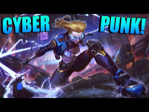 CYBER PUNK SKADI'S DOG IS ACTUALLY SICK! GM MIRROR! - Masters Ranked Duel - SMITE