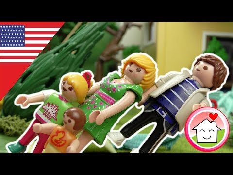 Playmobil english The storm - The Hauser Family - toys for kids
