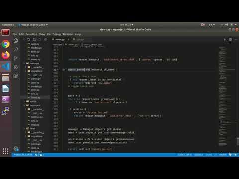 Delete User's Permission | Python and Django