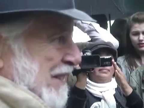 Michael, son of Charlie Chaplin, and the Black Patch Gypsies