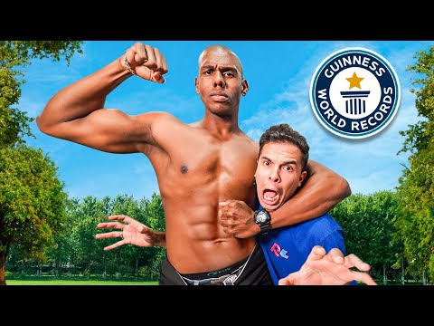 ENFRENTAMOS O HOMEM MAIS FORTE DO MUNDO! - DEU RUIM!