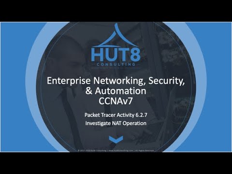 CCNAv7 - Enterprise Networking, Security, & Automation (ESNA) - Packet Tracer 6.2.7 - NAT Overview