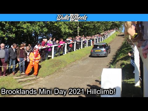 Brooklands Mini Day 2021 Hill climb Compilation