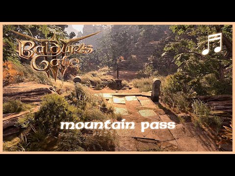 BALDUR'S GATE 3 Mountain Pass Exploration Music | Unofficial Soundtrack