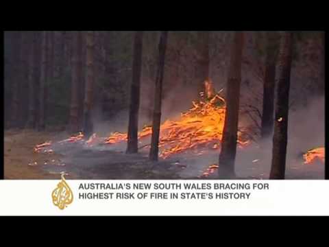 Горски пожари в Австралия