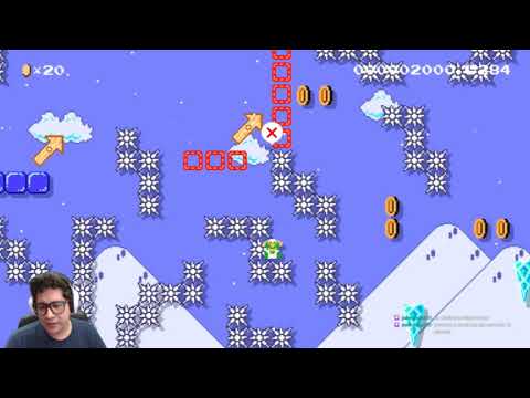 Icy Icicle Insanity - Super Mario Maker 2