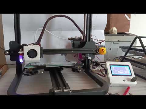 Marlin input shaping calibration tools in action (sweep) -- ( Y axis ) 