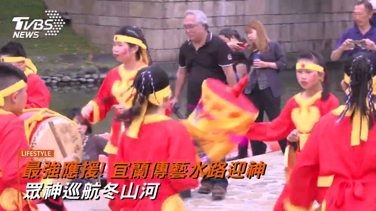宜蘭傳藝文昌祭 百舟接力齊聚水路祝壽
