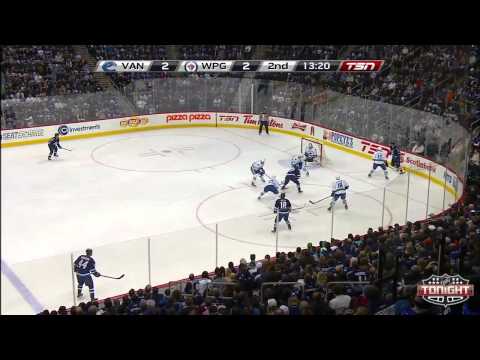 Winnipeg Jets vs Canucks Jan/31/14
