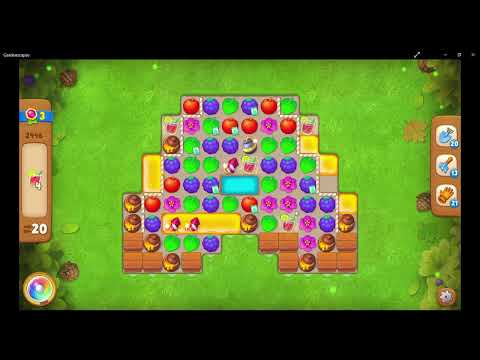 Gardenscapes Level 2446 - No Boosters