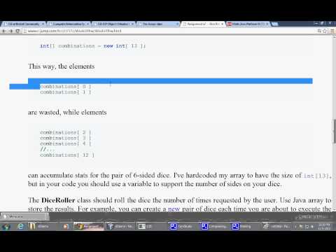Week 10 Java Array Part 4