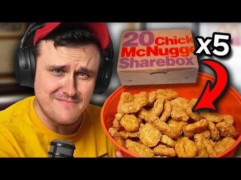 I tried to eat 100 chicken nuggets.