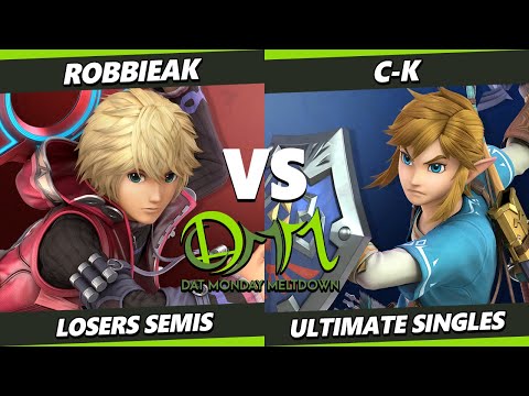 DAT MM 369 LOSERS SEMIS - RobbieAK (Shulk) Vs. C-K (Link) Smash Ultimate - SSBU
