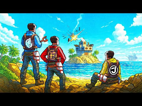 LIVING on the BEST ISLAND for an ENTIRE WIPE in RUST