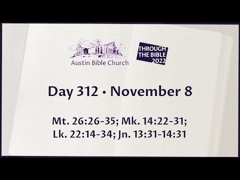 Through the Bible 2022 (Day 312)