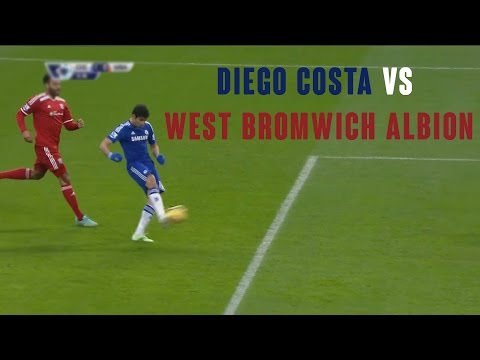 Diego Costa vs West Bromwich Albion (Home) 22.11.2014 Individual Highlights HD