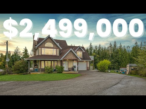 Explore this 38 acre property and home outside Salmon Arm!