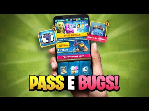 Comprei o PASS Royale e BUGs da Nova AtualizacÌ§aÌƒo do Clash Royale