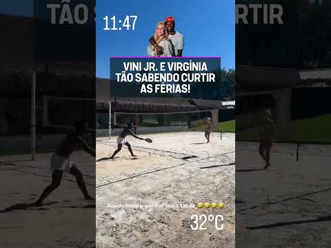AS FÉRIAS DO CASAL V&V SEGUEM A TODO VAPOR! ☀️ #FBR 📹 @virginia