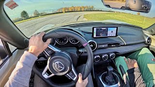 Modified 2024 Mazda MX-5 Miata Grand Touring- POV Track Drive