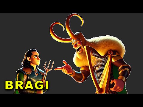 Mythologie, Skalden: Bragi - Gott der Dichtung und des Gesangs