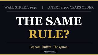 Wall Street's Greatest Investor Follows a 1,400-Year-Old Rule. He Just Calls It Something Else.