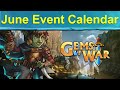 Gems Of War Event Objectives June Event Calendar Goblin Week Vault Weekend