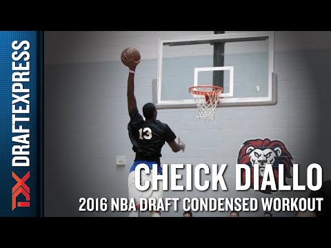 Cheick Diallo 2016 NBA Pre-Draft Workout Video (Condensed Version)
