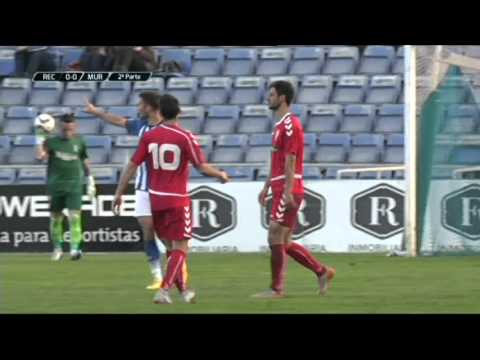 Resumen Recreativo de Huelva - Real Murcia  Jornada 16 Grupo IV Segunda División B