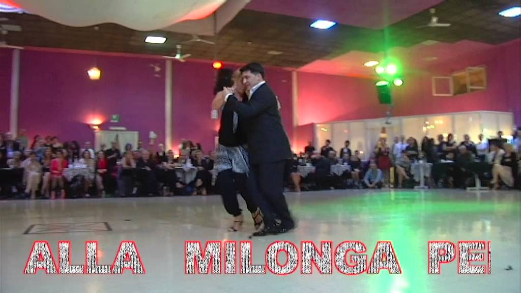 Pablo Garcia y Lorena Noelia Pastor alla Milonga Perfetta.