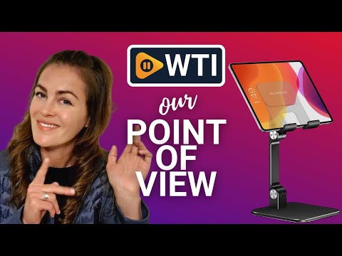 Elitehood Aluminum iPad Stand - WTI product video review