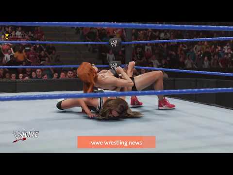 Becky Lynch vs. Carmella: SmackDown LIVE, July 24. 2018 wwe game play wwe 2k19