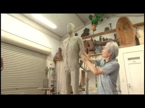 稲盛和夫名誉博士像制作動画