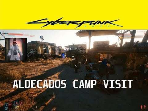 CYBERPUNK 2077 Visit to Aldacados Camp  1440p (PC)