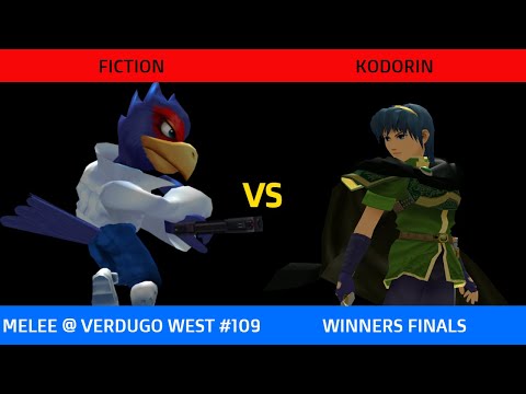 Fiction (Falco) vs. KoDoRiN (Marth) - Verdugo West #109 Winners Finals SSBM