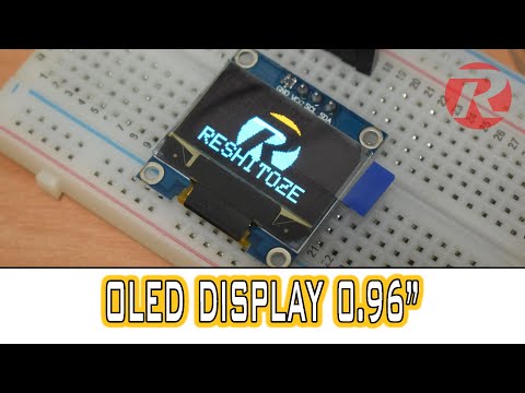 Arduino: Display OLED 0.96" 128x64 SSD1306 I2C