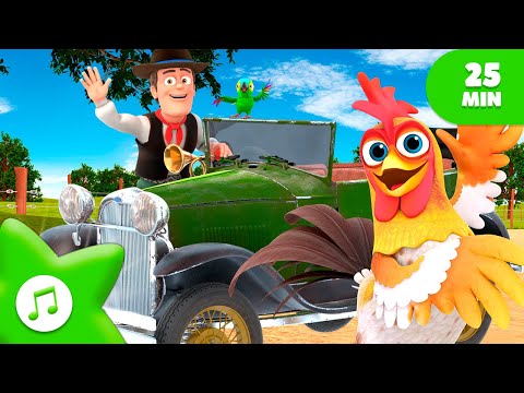 A Fazenda do Zenon | As Rodas do Carro | +Completo 🌈 Desenhos Animados