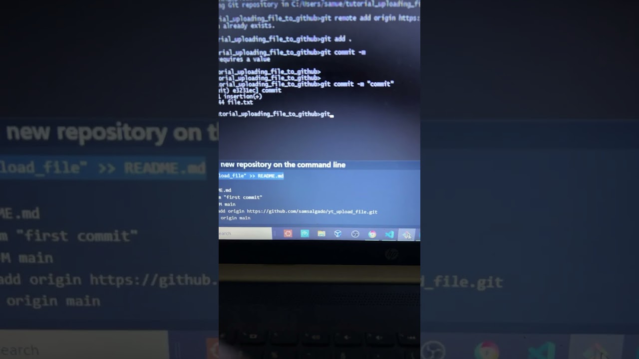 Level up dev: Uploading file to github #coding #shorts