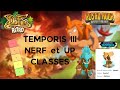 Dofus Retro , TEMPORIS III / Up et Nerfs des Classes et Mon Aventure !!! ❤️🤯
