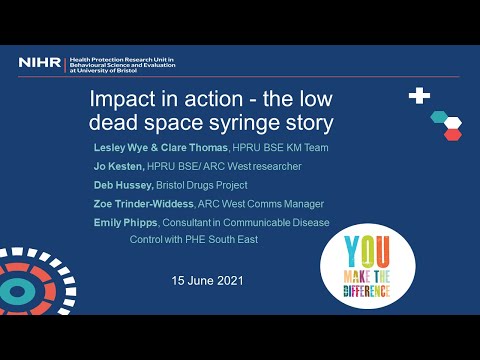 Impact in action: the low dead space story