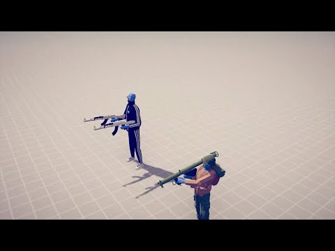 AK47 TEAM vs EVERY UNIT - TABS - Totally Accurate Battle Simulator