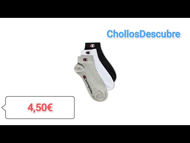Vídeo relacionado con Champion Socks Basics 6pk Crew Socks, Calcetines Unisex adulto, Multicolor (Azul Marino/Blanco/Gris Melange Claro), 43-46