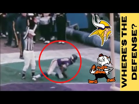The Time The Minnesota Vikings FOOLED Everyone | Joe Kapp | Browns @ Vikings (1969)