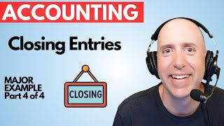 FA17 – Closing Entries - Comprehensive Accounting Problem (Part 4 of 4)