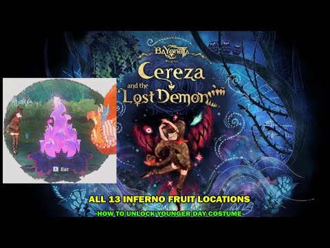 Bayonetta origins Cereza and the lost demon walkthrough - All 13 Inferno fruit - Blunderin