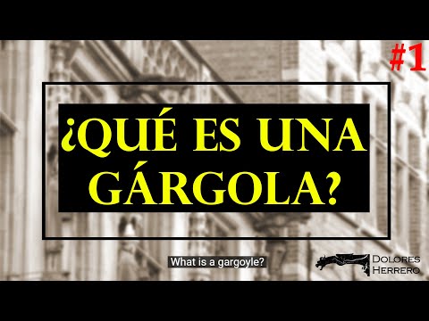 #1 What is a gargoyle?