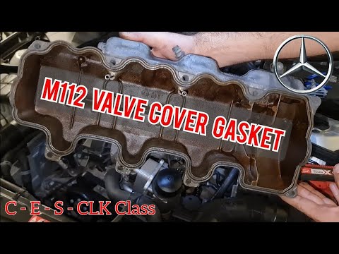 Mercedes Valve Cover Gasket Replacement in 4 minutes (M112)...