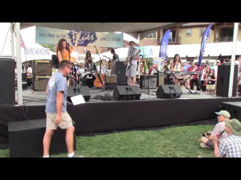 Sadie Johnson w/Future of the Blues Band - "Walk Like That/Soul Shine" - BFTT 2016 - 6/25/16