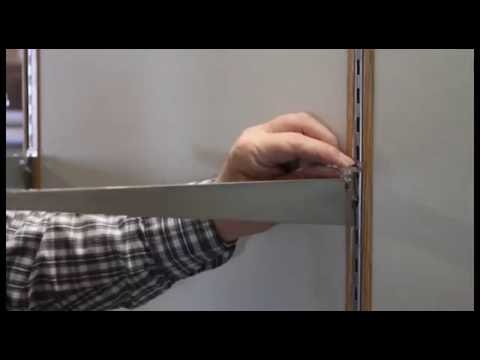 How to install glass shelf - waddell case