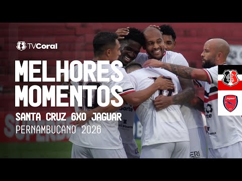 TV Coral - Melhores momentos Santa Cruz 6x0 Jaguar - PE 2026